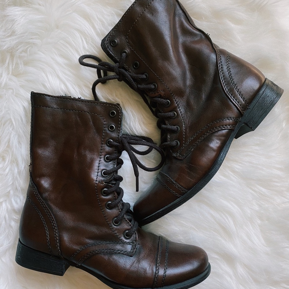 Steve Madden Combat Boots